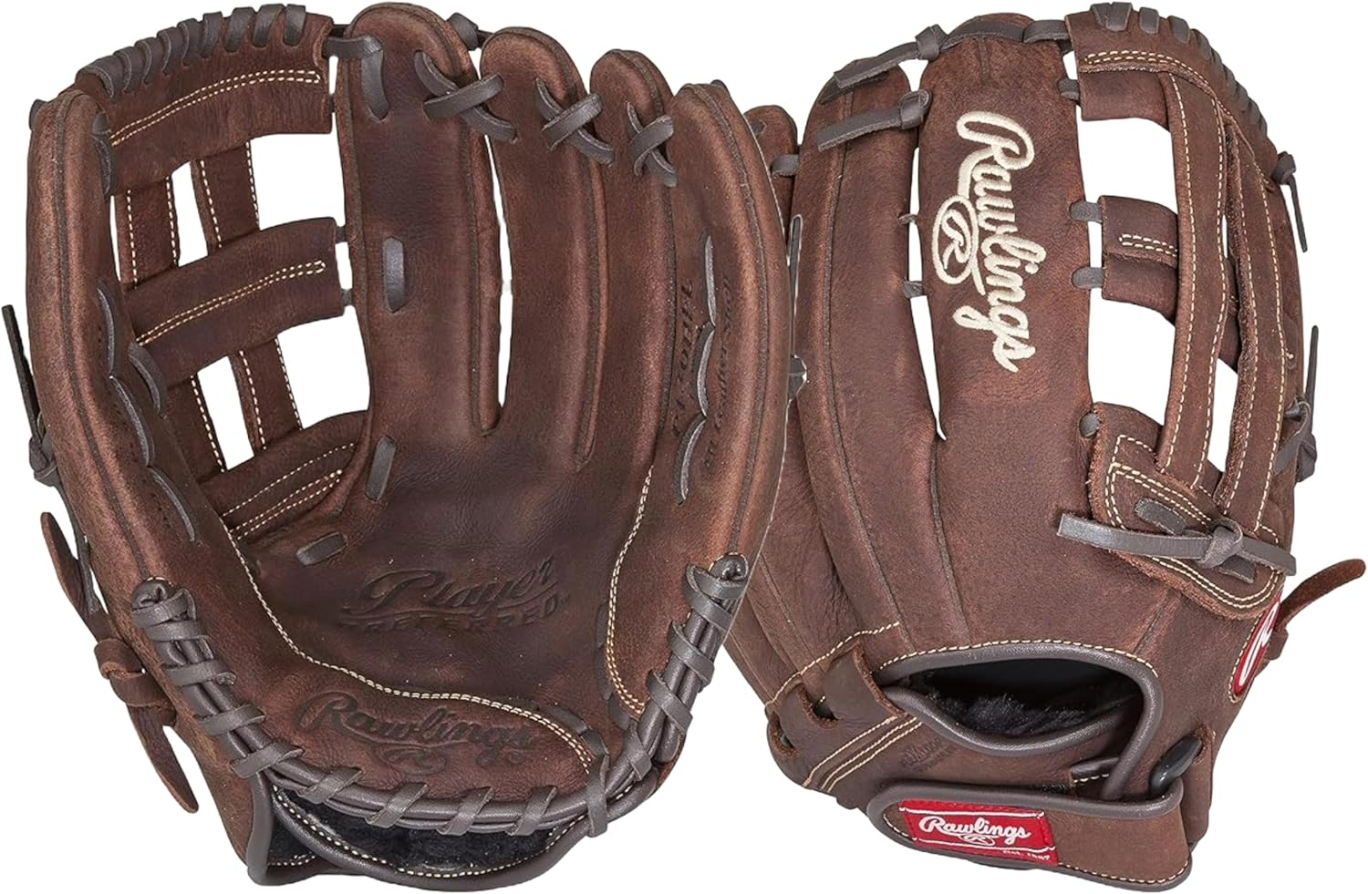 Rawlings | Player Preferred Adult Ball Glove | Baseball/Slowpitch Softball | Multiple Styles