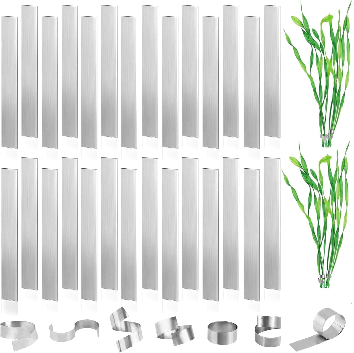 Aquarium Plant Weights Anchors, 30Pcs Bendable Plant Anchors Aquarium Plant over Weight Anchor,Bendable Aquatic Plant Anchors Aquarium Plant over Weight Anchors,Aquarium Plant over Weight Anchor image number 6