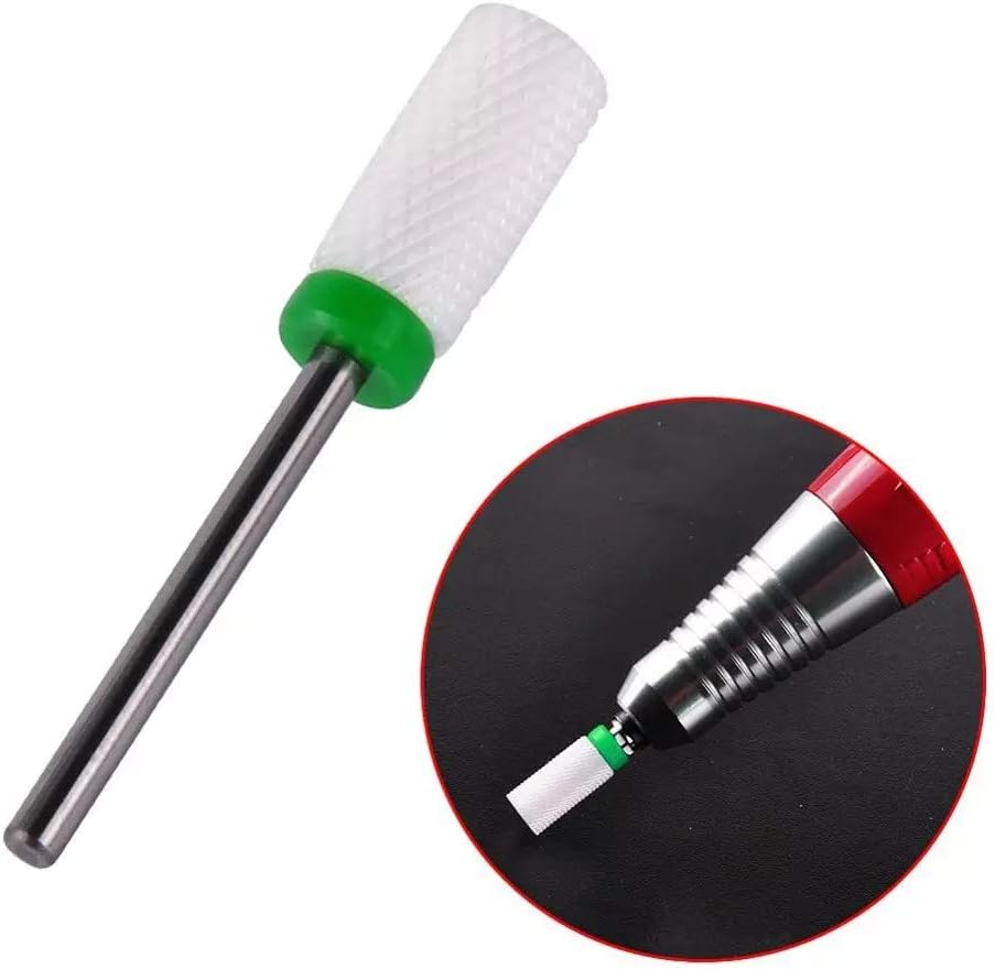 Ceramic Cutter for Nail Cutters, Coarse Grit, Ceramic Drill, Manicure, Pedicure, Nail Polish, Acrylic Nails and Gel Nails.
