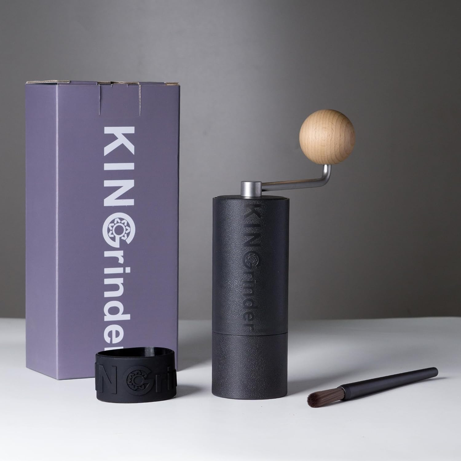 Kingrinder P0 Lightweight Manual Hand Coffee Grinder for Moka Pot, French Press, Drip with Assembly Consistency Stainless Steel Conical Burr Mill, 20G Capacity image number 3