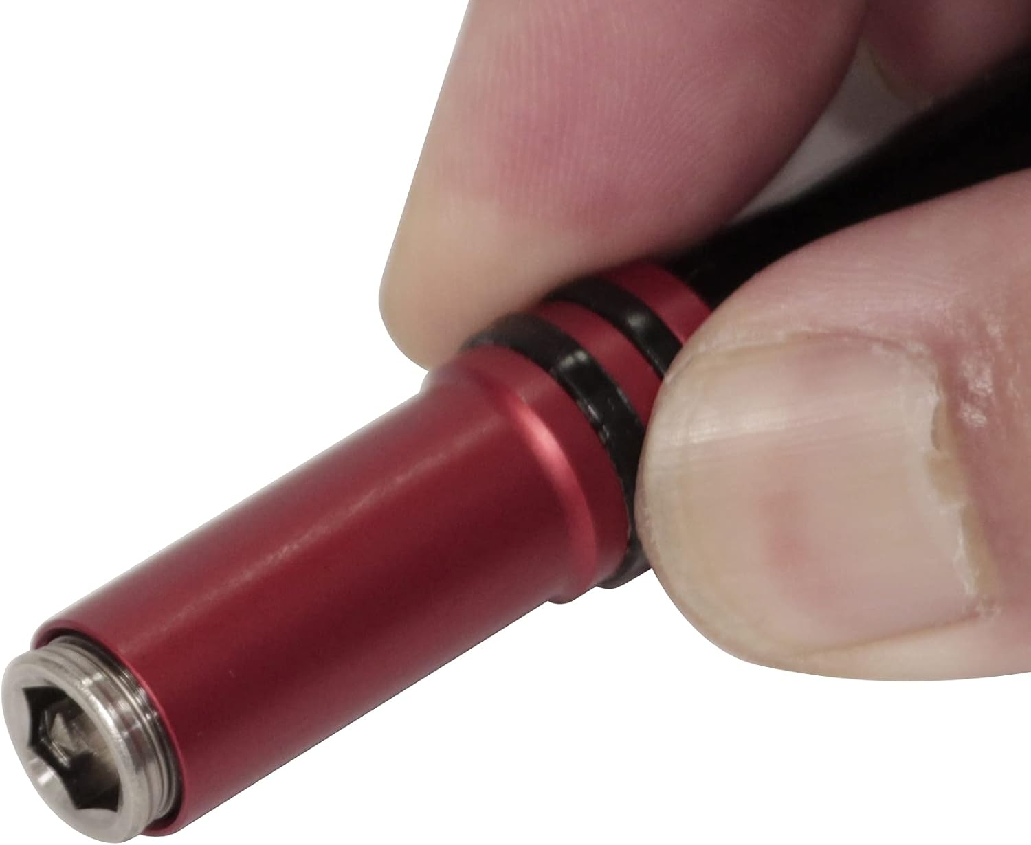 TONE 2BHA-065 Bit Holder for Electric Drills, Red Bit Insert, Total Length 2.6 Inches (65 Mm) image number 3