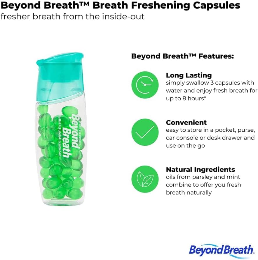 Beyond Breath Mint Breath Freshening Capsules | 50 Count image number 5
