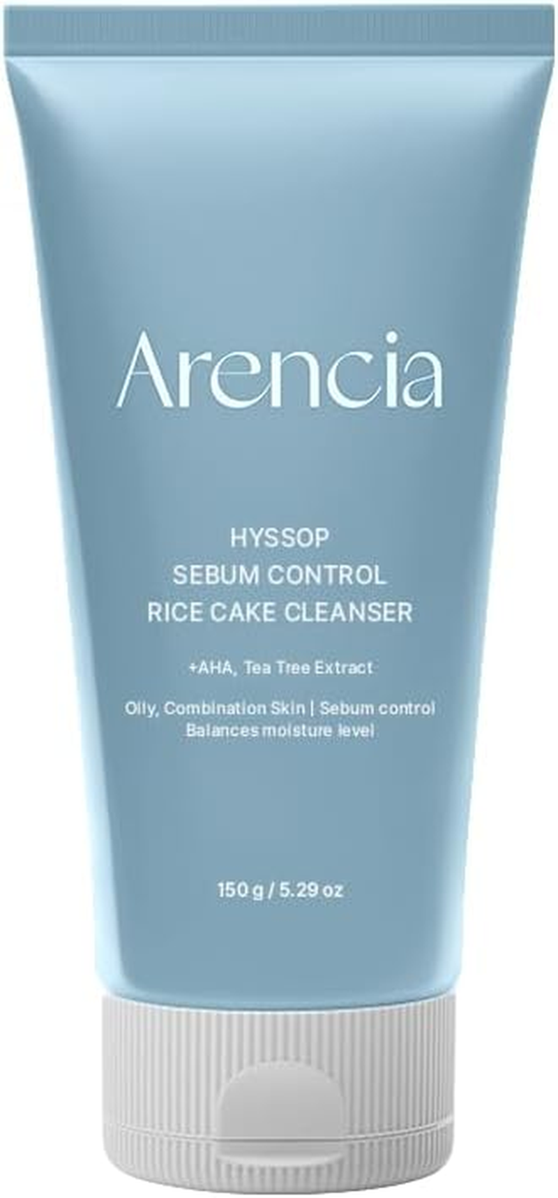ARENCIA Hyssop Sebum Control Rice Cake Cleanser 150G image number 5