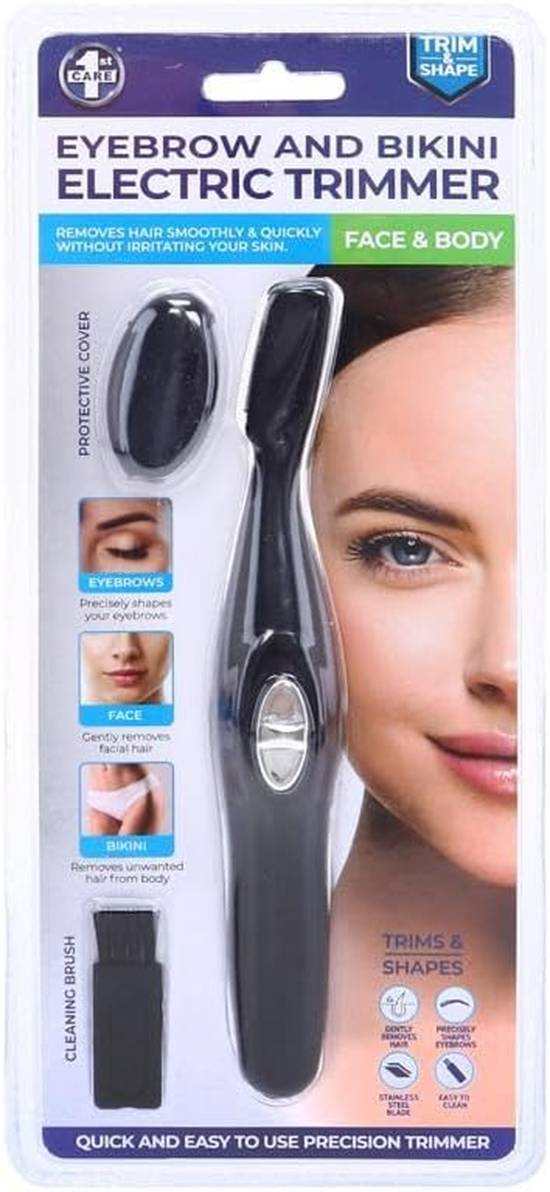 LEDON Electric Eyebrow & Bikini Trimmer 3 Pieces Set image number 6