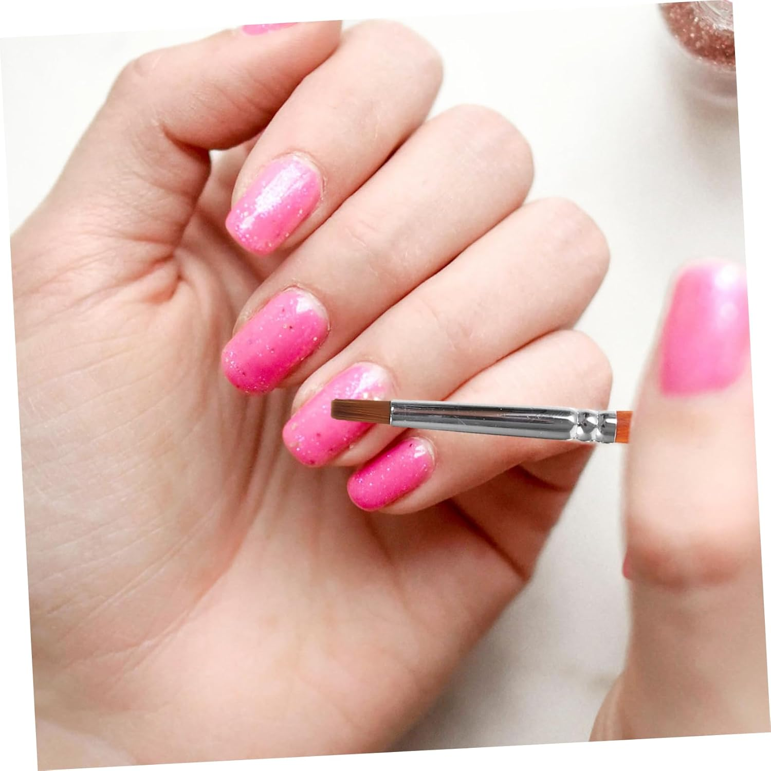 9-Piece Nail Art Brush Set Gradient Liner Pens Wooden Handle Nail Design Tools for Women for Manicure and Detailing image number 6