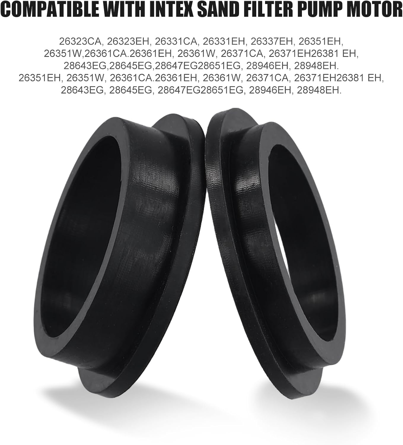 5 Pieces 11228 11412 Pool Gaskets, Hose Gasket Hose Gasket Repair Kit for Intex Pool Sand Filter Pump Motors image number 3