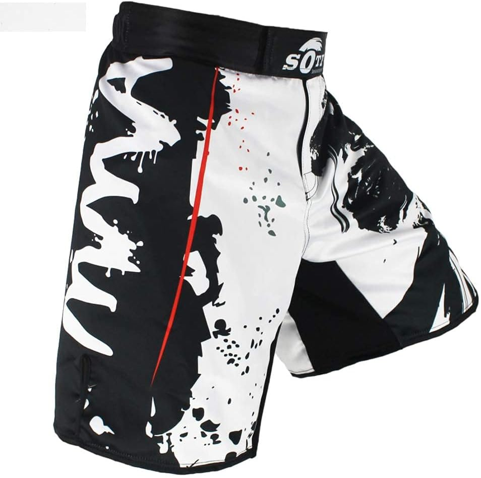 SOTF MMA Shorts Muay Thai Boxing Trunks Comfortable Kickboxing Fight Wear image number 5
