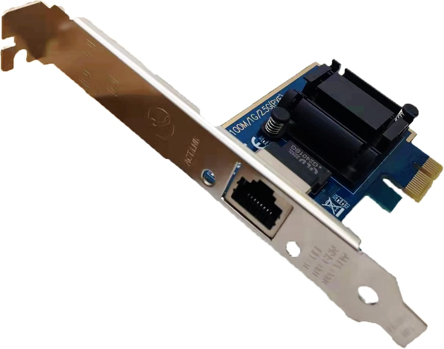 10Gb Ethernet Converged Server 1X SFP+ Port Network Card(Nic) Pciex8 Compatible Intel X520-DA1 82599EN Chip Support Windows 7/8/10/11/Visa,Server/Linux/Vmware