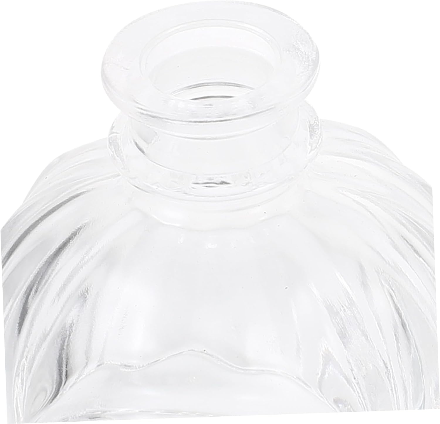 Fragrance Storage Container Dispenser Jars 100Ml Glass Aromatherapy Diffuser Bottles for Home Office 4Pcs Set image number 5