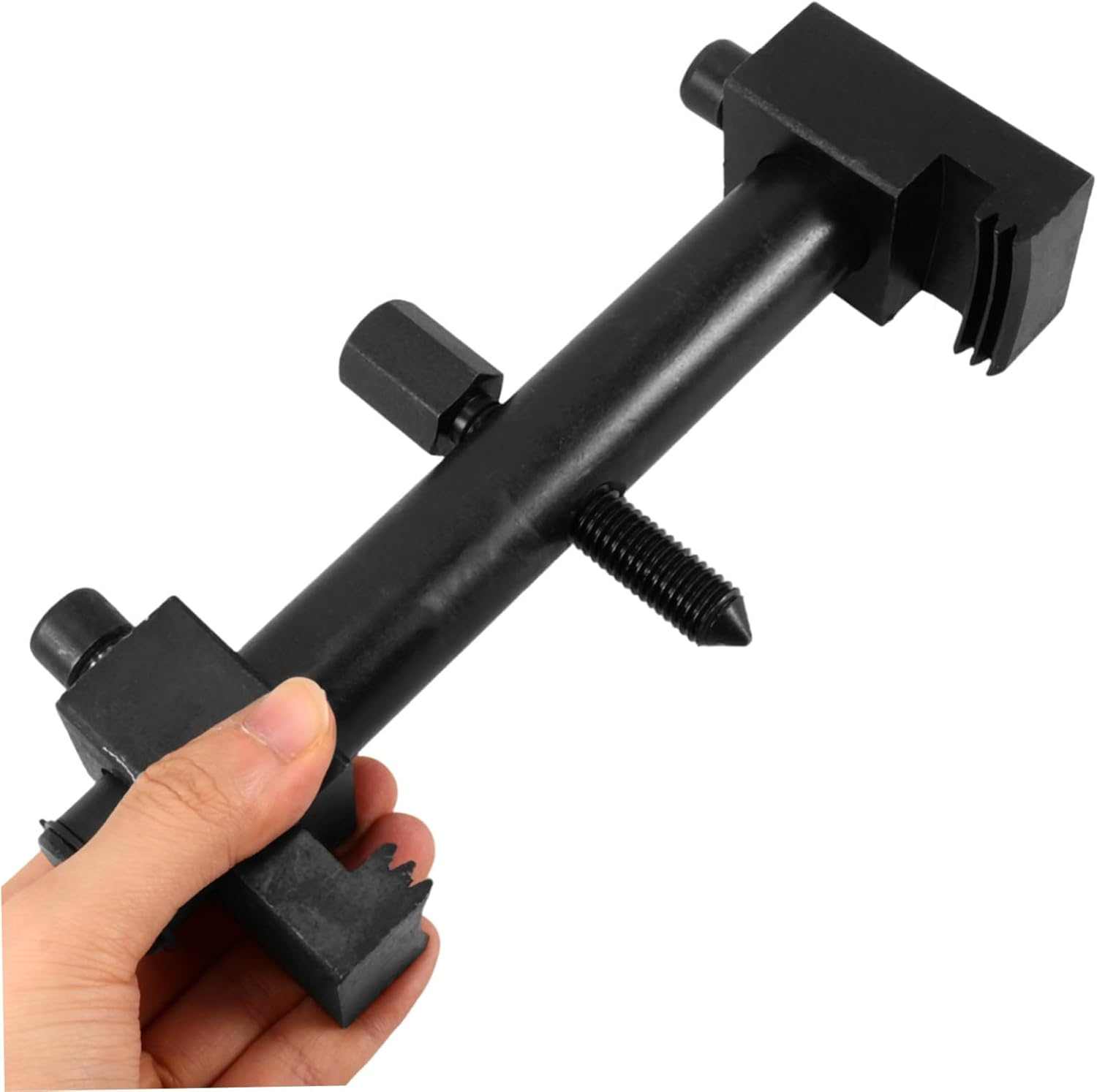 LALADEFIEE Crankshaft Pulley Puller Tool and Timing Belt Pulley Removal Kit for Automotive Engine Repair with Multi-Functional Wheel Bearing Tool for Vehicle Maintenance image number 3