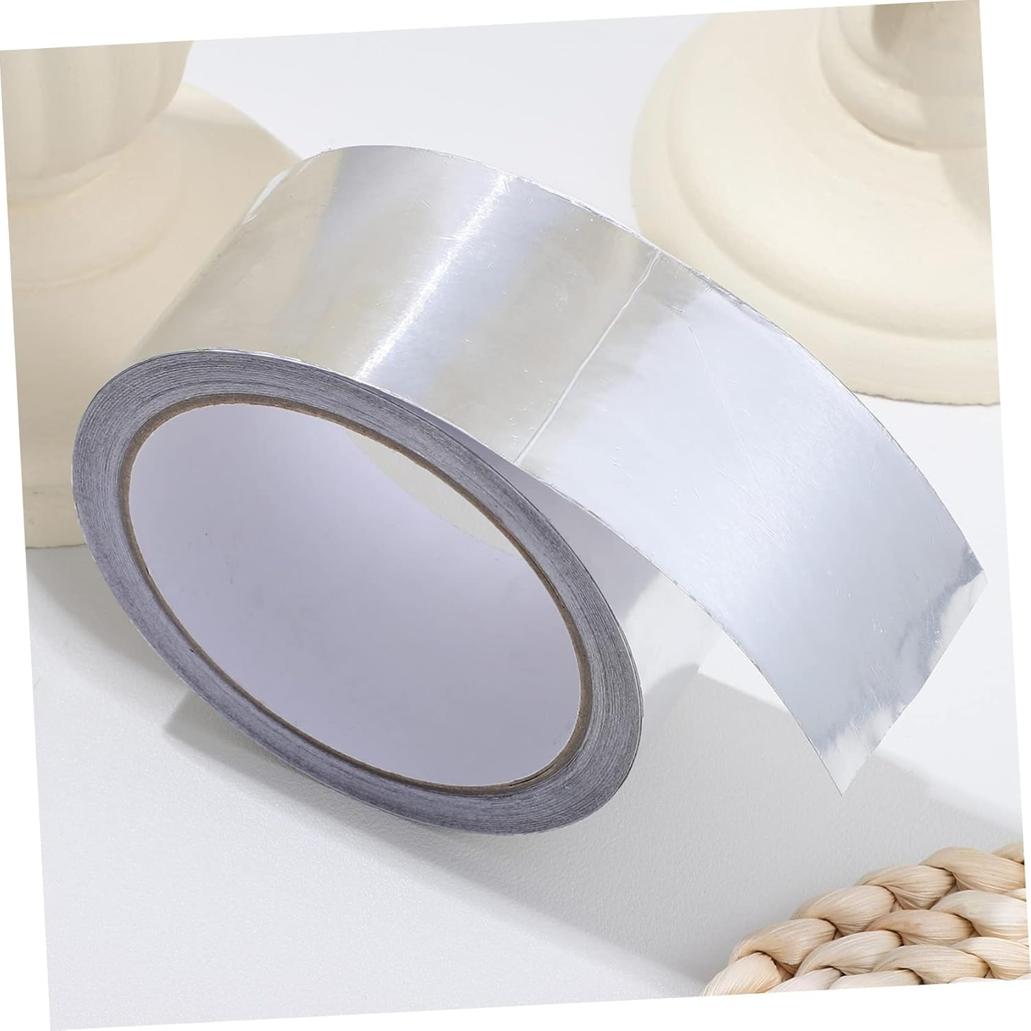 1Roll Foil Tape Adhesive for Sealing Insulating and Duct Repairs for Home Office and Automotive Use image number 4