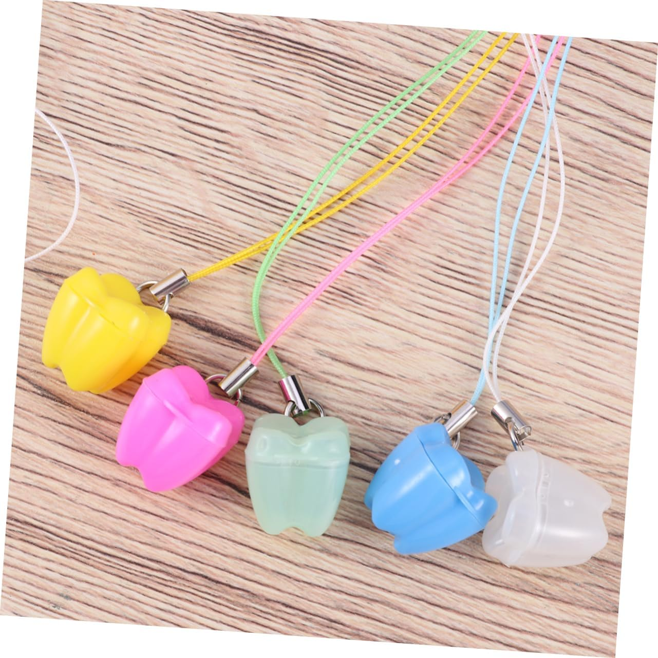 5Pcs Teeth Storage Box Keepsake Box for Christmas Birthday Milk Tooth Retainer Case image number 5