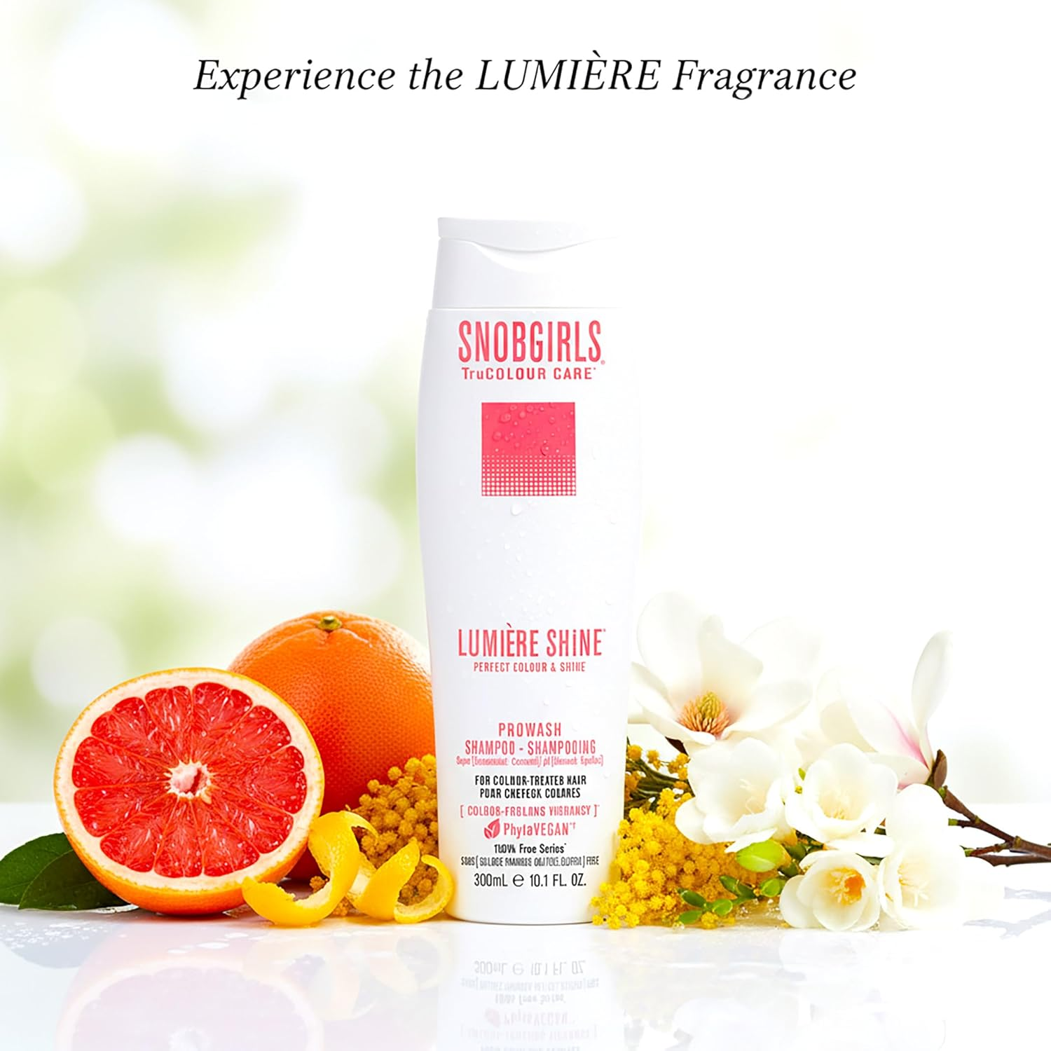 SNOBGIRLS LUMIERE HIGH-CURE Perfect Colour & Shine Prowash ( Shampoo for Color Treated Hair ) Color Safe Shampoo for Dry, Dull, Weakened, Fragile, Colour Treated, Highlighted or Highly-Lifted Hair image number 3
