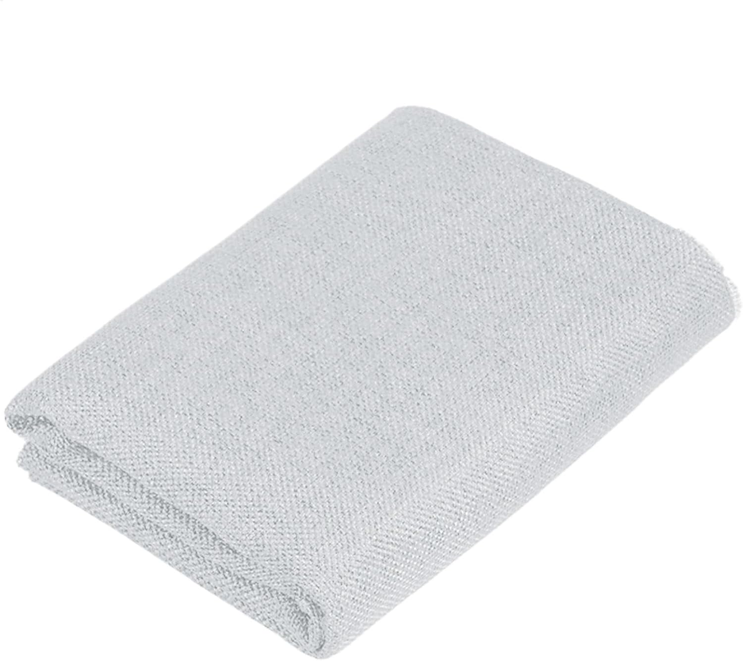 Hobngmuc Speaker Dustproof Mesh Cloth | Transparent Mesh Cloth for Guitar Case | Great Sound Permeability Fabric Replacement for Audio Panels, Media Cabinet, Home, Stage