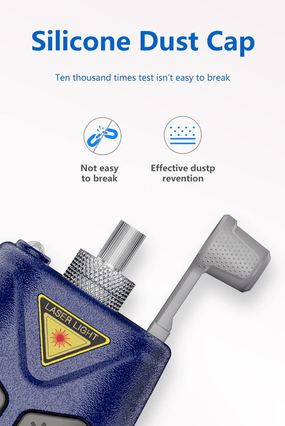 30 KM JILONG VFL-22M Mini Pocket Visual Fault Locator, Fiber Optic Cable Tester Vfl10Mw 20Mw 30Mw,Led Light (VFL-22M-G-30) image number 6