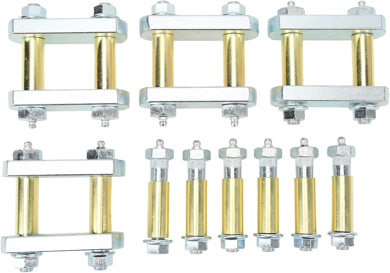 Heavy Duty Shackle Upgrade Kit, Automotive Replacement Shackle Upgrade Kit, Heavy Duty Shackle Upgrade Kit for CRE3000 with 2.25In Shackles