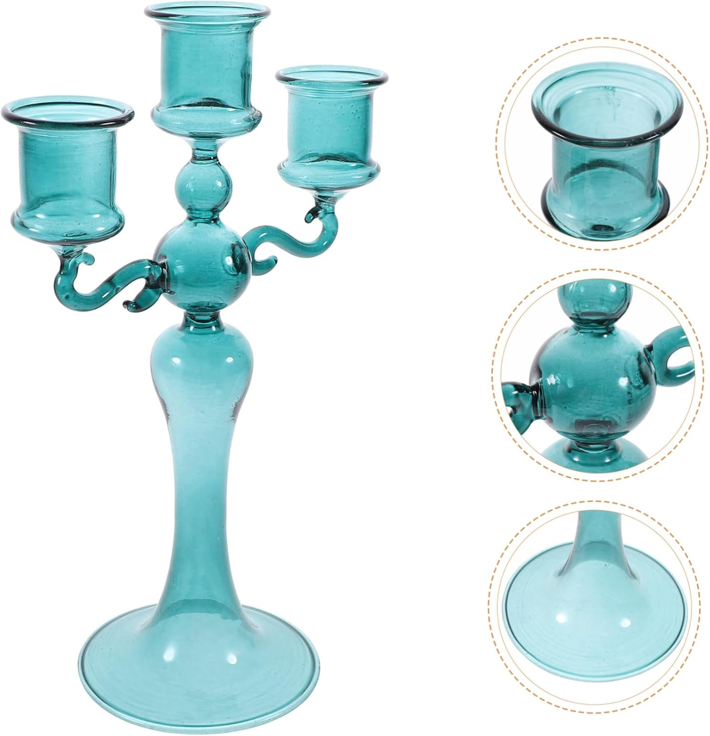 CORHAD Elegant Candlestick Holders for Romantic Dinners Decorative Taper Candle Stands for Home Decor for Weddings Parties and Special Occasions Stylish Design