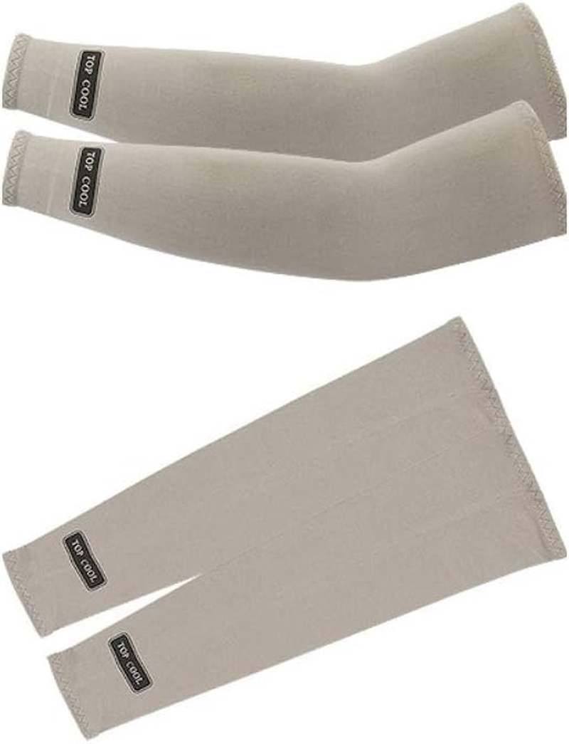 TOP COOL 3Packs Sport Skin Cool Arm Toshi Sleeve Cooling UV Cover Sun Protective Stretch Armband Basketball Bike Hiking Golf Cycle Drive outside Activities image number 5