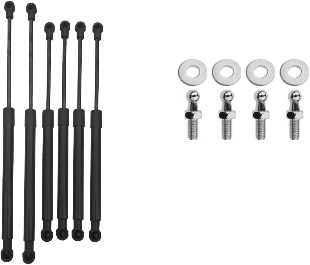 AONNOUS 6 Gas Struts for ARB Ascent Canopy Window-4 Side 678530 or 668PK002 & 2 Rear 699562 or 668PK001 Set-Only Work When All OE Match