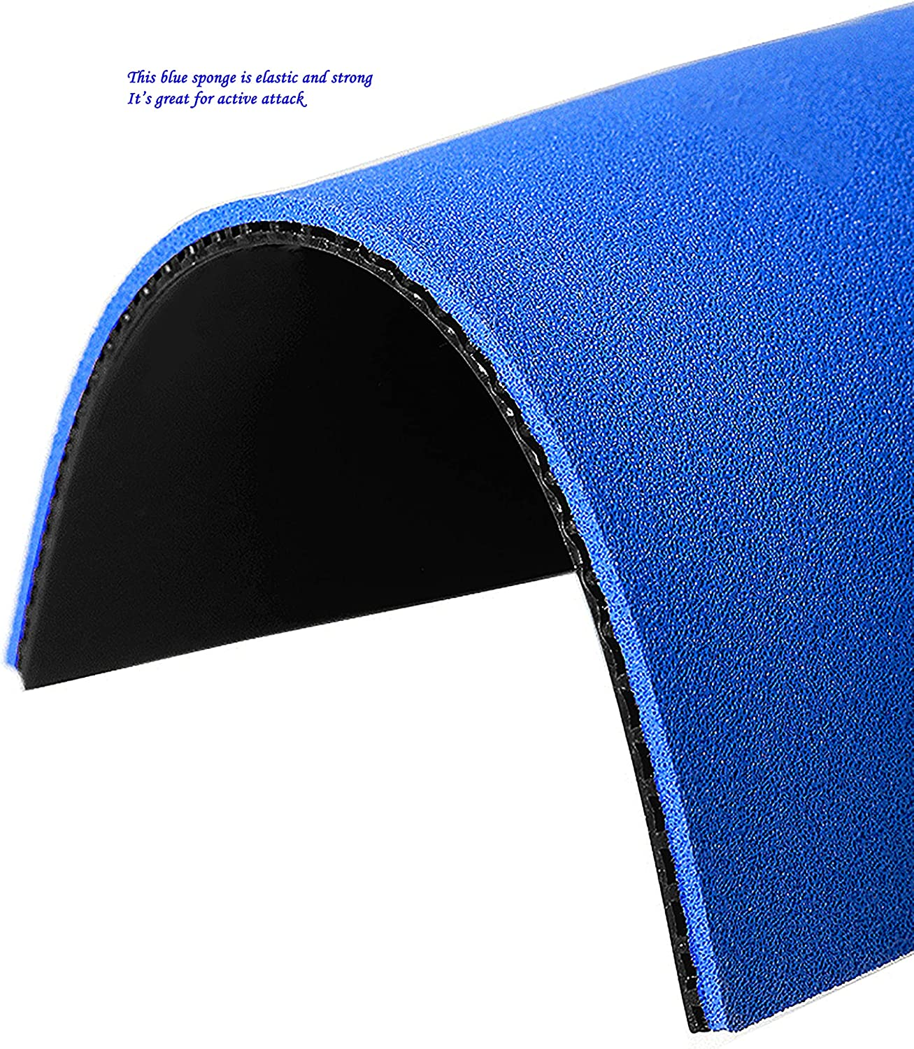 Zingther 5-Star Professional Table Tennis Bats Set - 2 Racquets, 3 Balls and Carry Case - Ping Pong Rackets Set