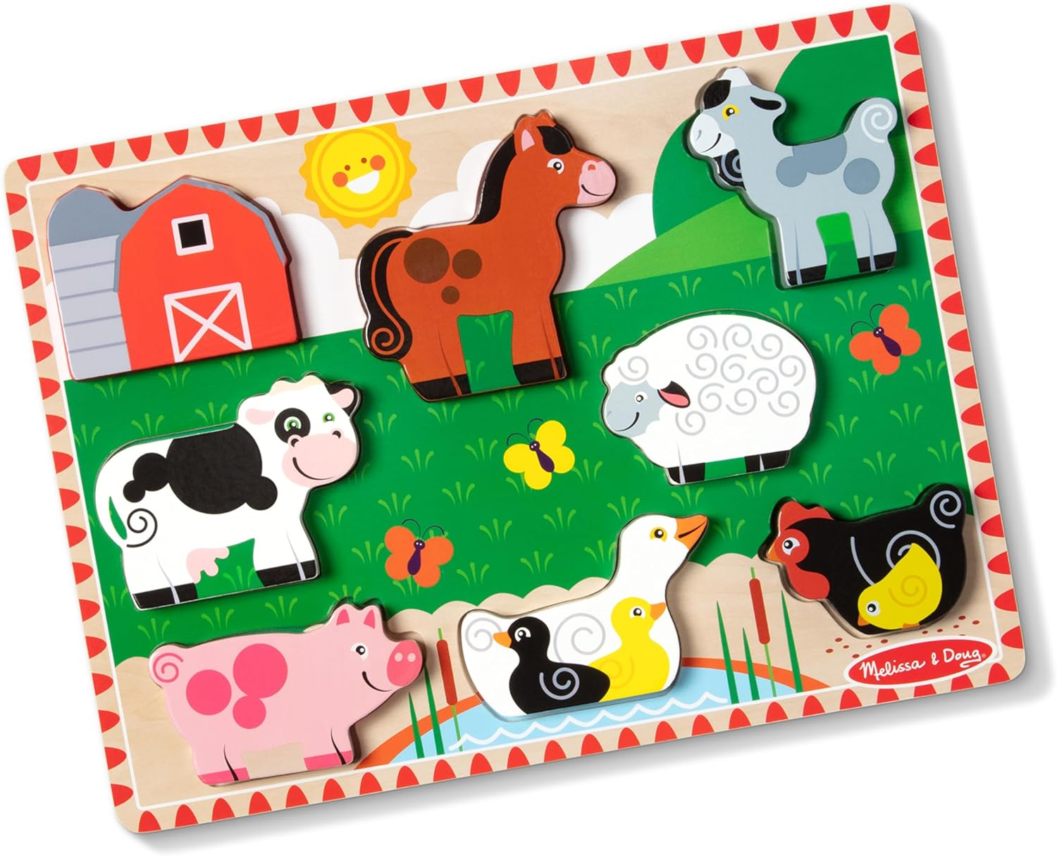 Melissa & Doug - Farm Chunky Puzzle