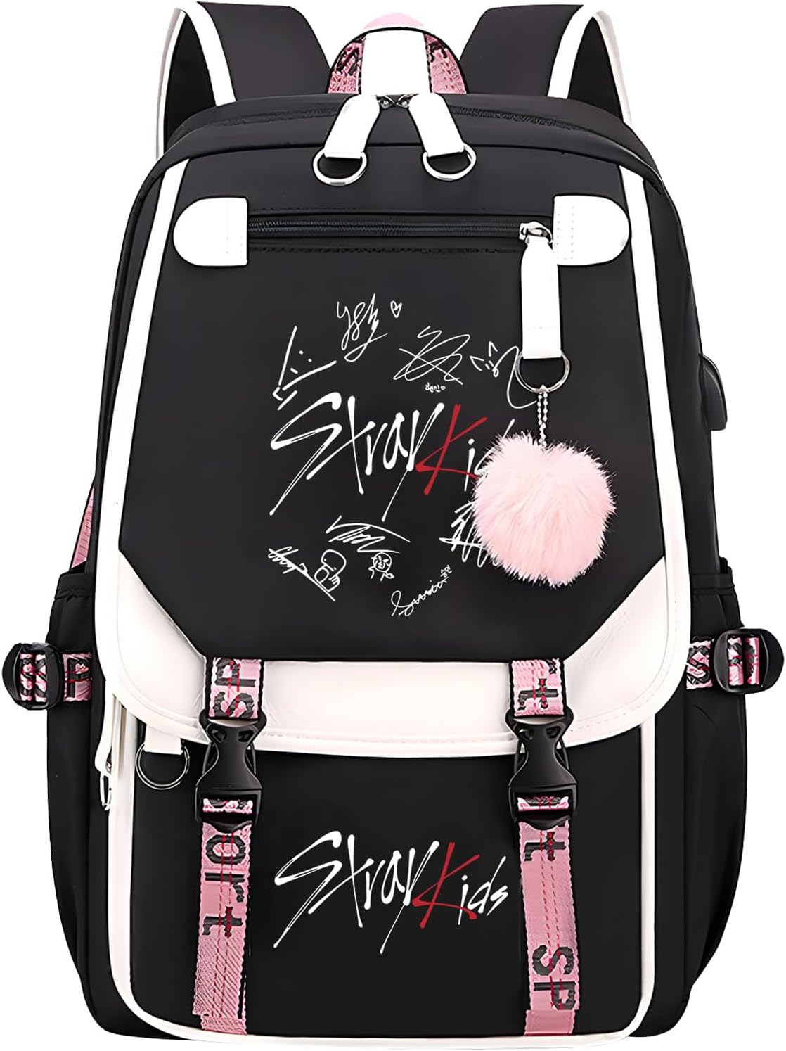 SERTAS Stra-Y Ki-Ds Backpack Merchandise K-Pop Fan Gifts Bag Korean Lightweight Travel Daypack for Stray Fans