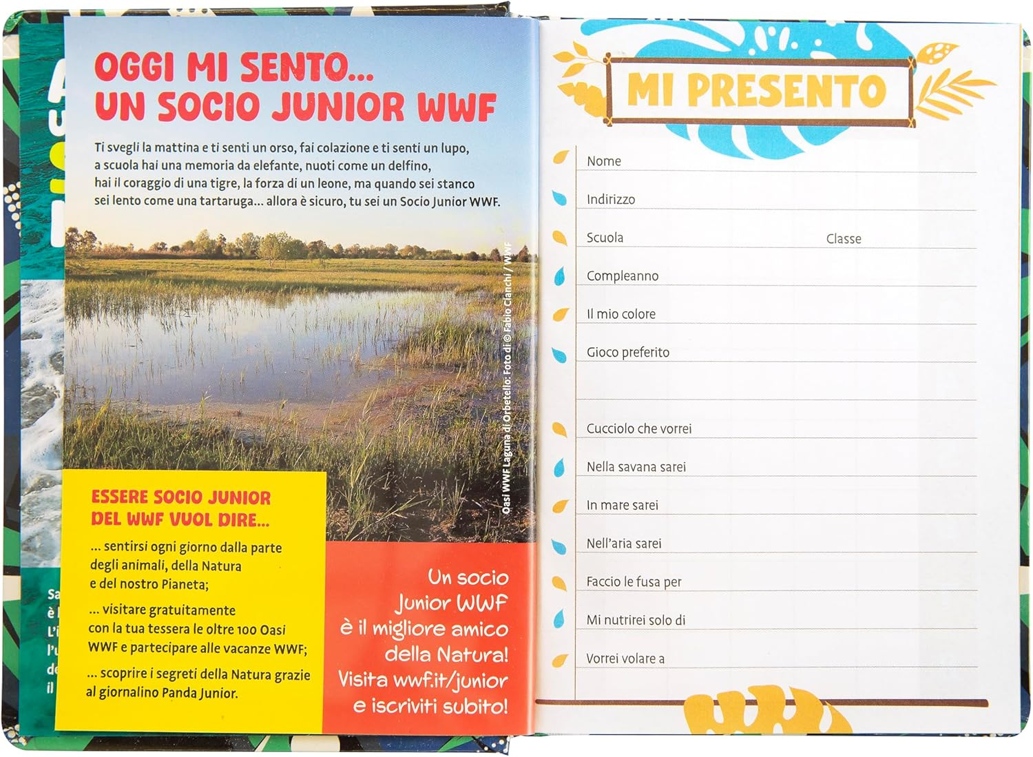 WWF Academic Diary 2025-2026 Official WWF Diary 12 Months Ideal for Elementary or Middle School with Hard Cover with Leopard Photo and 352 Coloured Pages 5.1 X 7 Inches image number 3