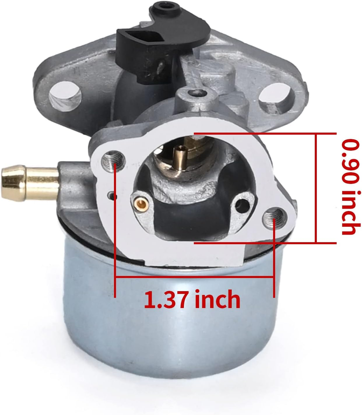 Carburetor Tool Kit with 491588S Air Filter Replacement for Brig-G Stratton 124000 Model Engines, Replacement for Brig-G Stratton 799868