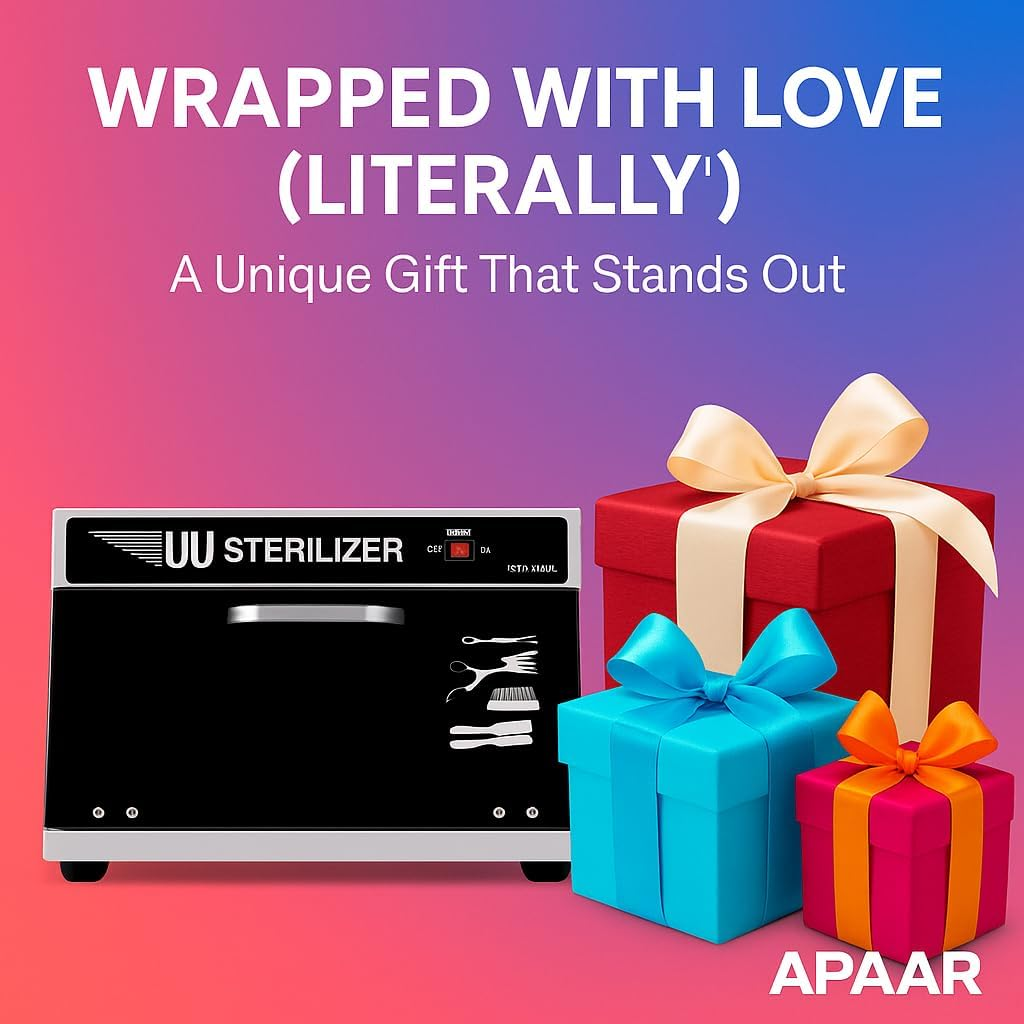 APAAR 8L UV Steriliser Box Sterilizer Professional Beauty Equipment for Salon & Home | UV Sanitising Cabinet for Nail Tools, Beauty Instruments & Salon Accessories image number 3