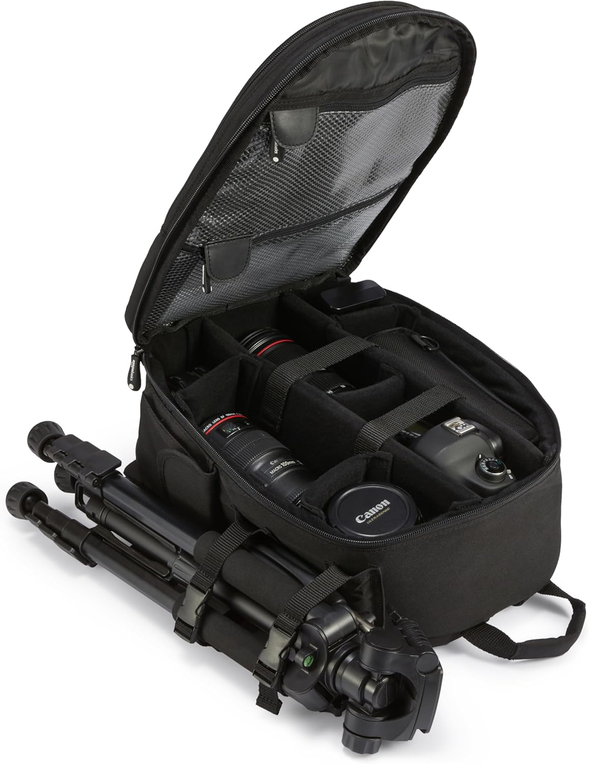 Amazon Basics Backpack for SLR Cameras and Accessories-Black image number 2