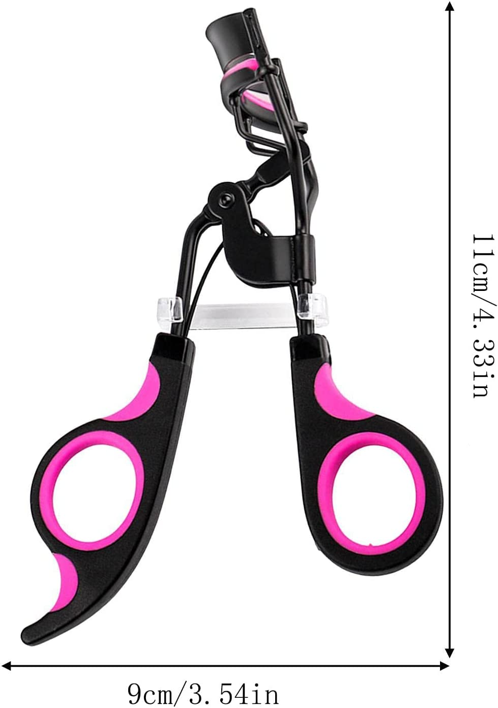 Eyelash Curler Kit,Eyelash Curler with 2 Silicone Refill Pads,Natural Curler Shapes Charming Curled Lashes image number 4