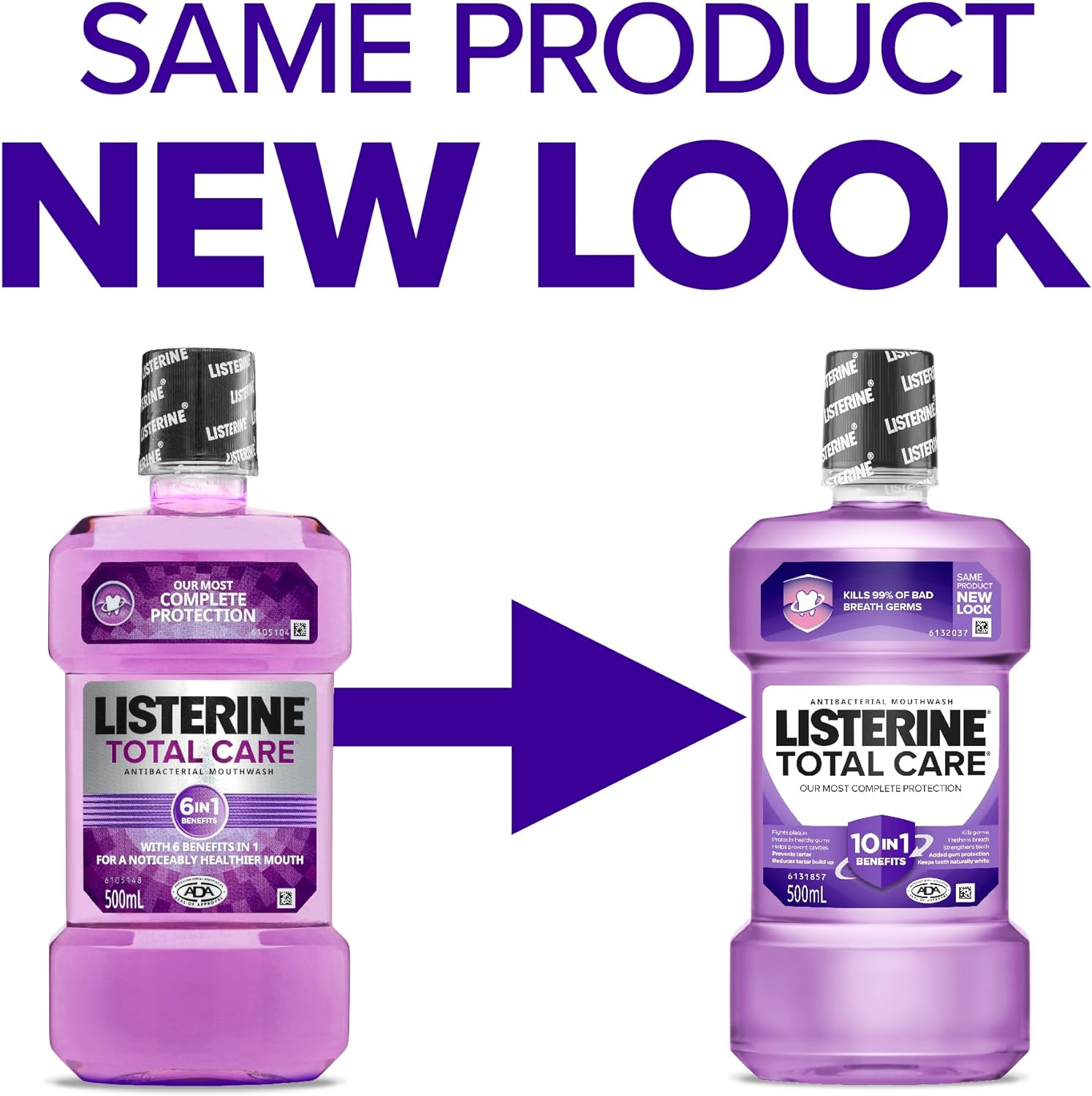 Listerine Total Care Mouthwash 100Ml (Pack of 2) image number 3