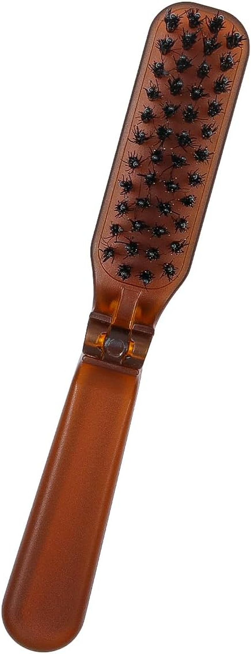 CENPEK Folding Hair Brush, Mini Hair Brush, Travel Hair Brush, Small Massage Comb for Thin, Thick Hair image number 4