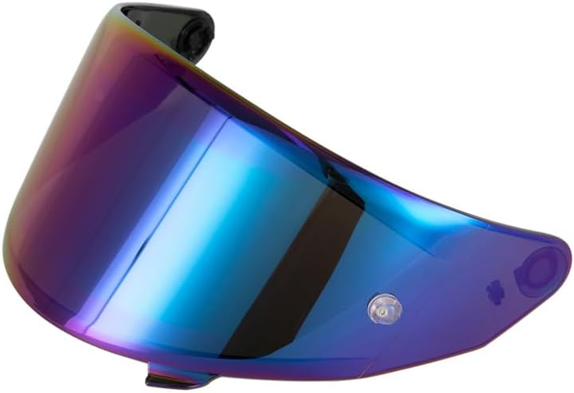 Generisch Visor for Suomy Stellar Speedstar Track-1 Tx-Pro (Red/Gold)