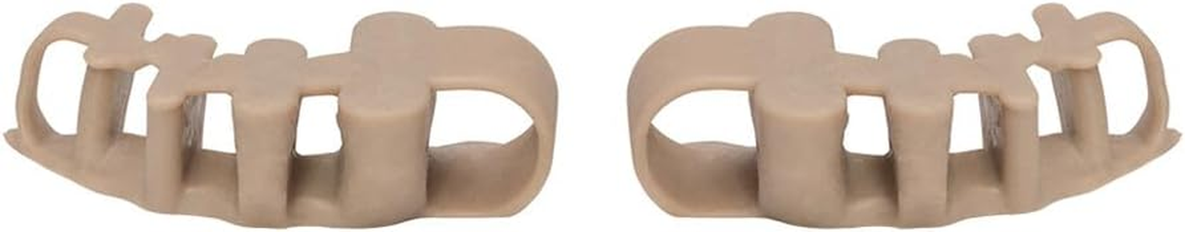 Oimzzr Silicone Toe Separators Straightener Toe Corrector Spacer Spreader Stretchers for Bunion Relief Hammer Toes Toe Correction image number 2