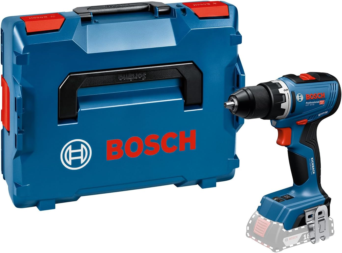 Bosch Professional 18V System Cordless Drill GSR 18V-65 (Brushless Motor, Head Length 166) image number 1