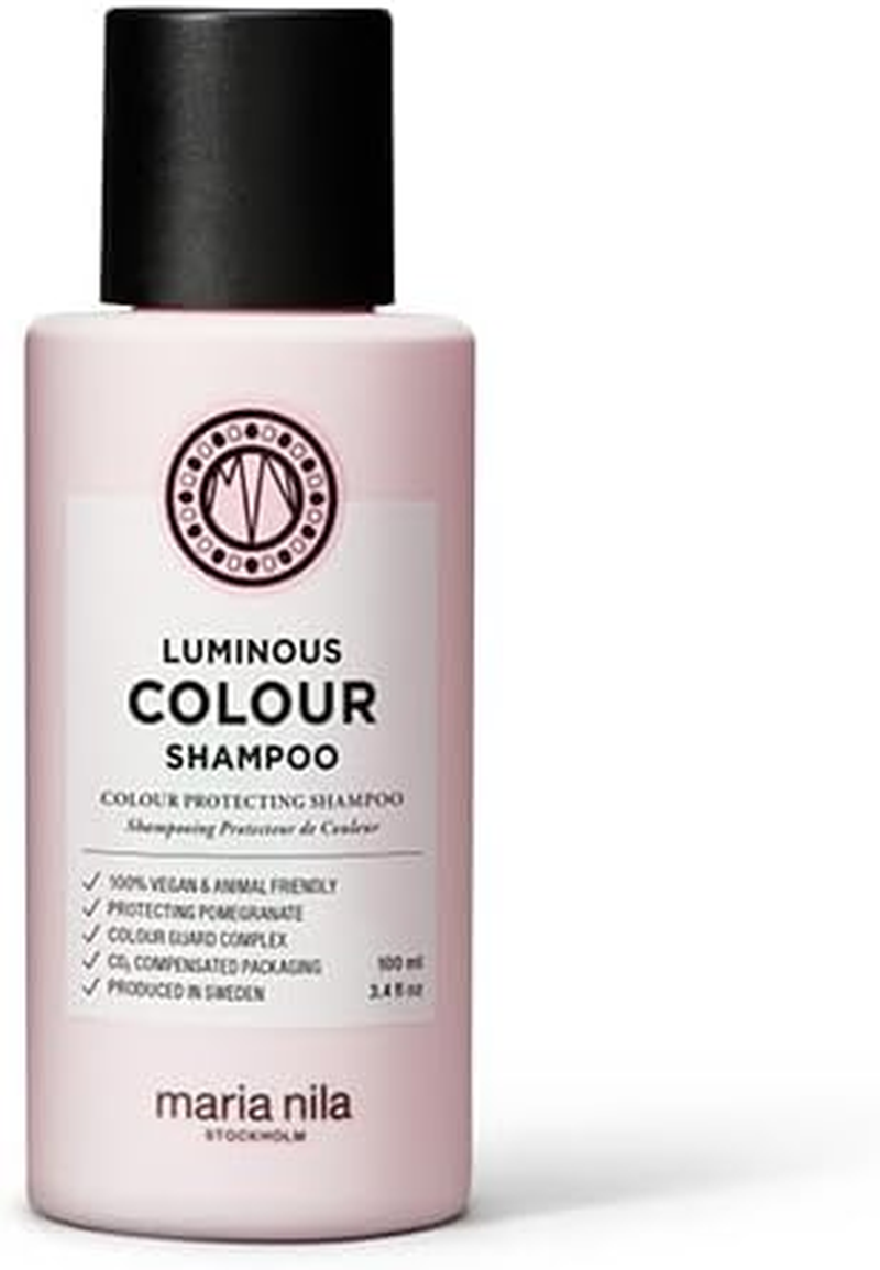 Maria Nila Luminous Colour Shampoo, Reduces Colour Loss When Washing, Pomegranate Counteracts Drying Out, 100% Vegan, Sulphate & Paraben-Free, 350 Ml image number 6