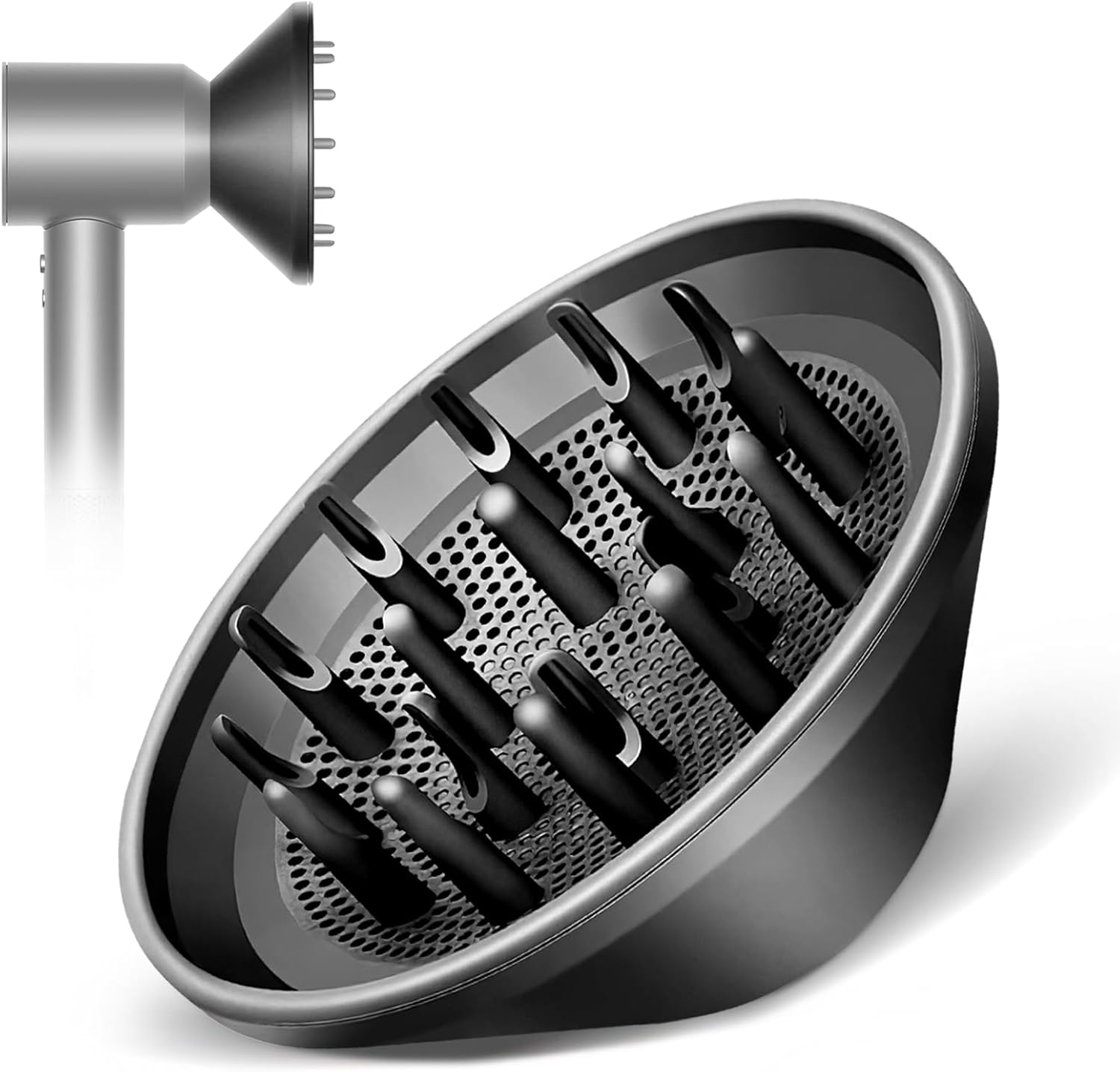 Hair Diffuser Nozzles Attachment for Dyson Supersonic Hair Dryer HD01 HD02 HD03 HD04 HD08 HD15 image number 2