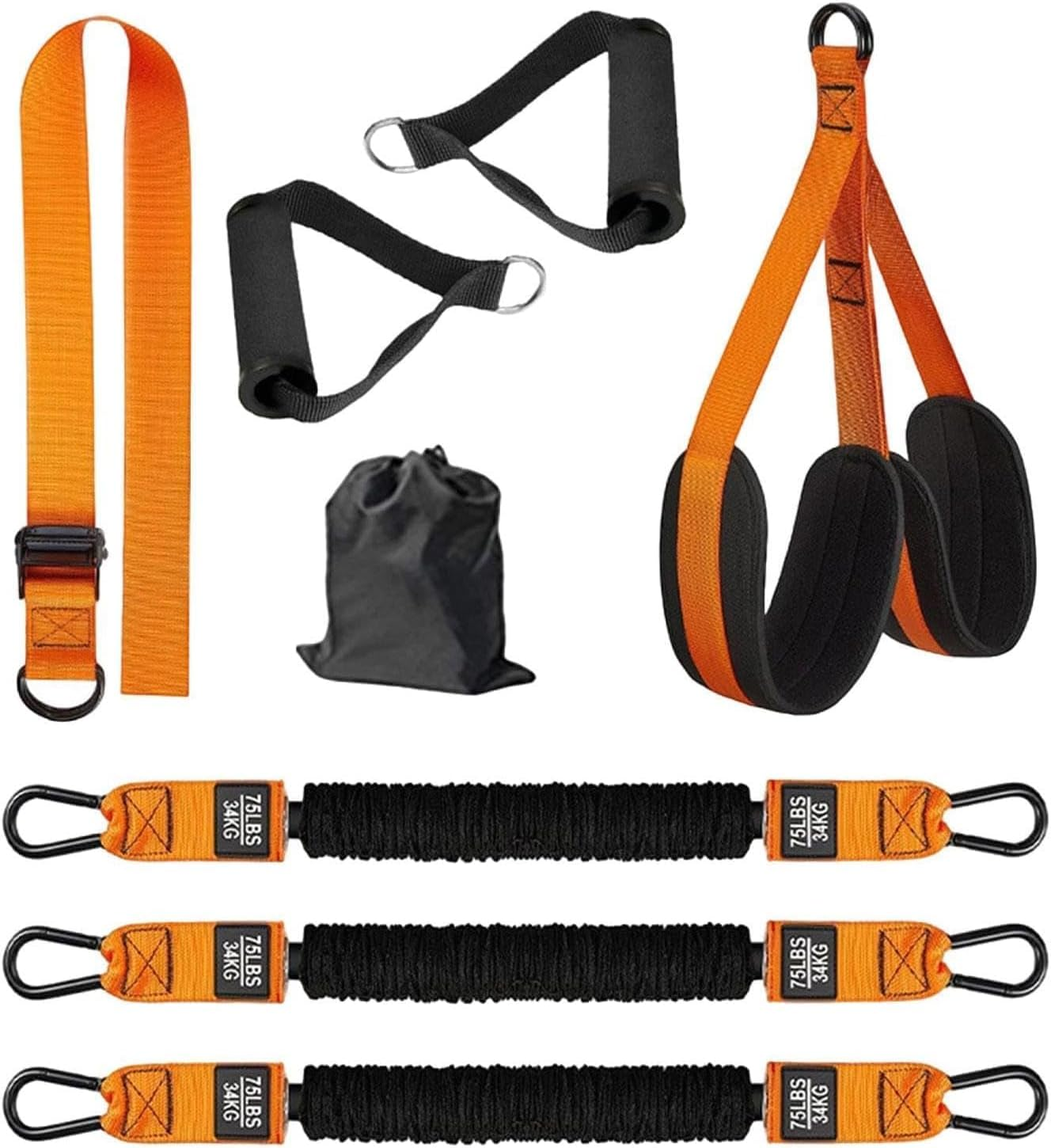 Adjustable Heavy Duty Pull up Assist Equipment, Exercise Bands with Handles, Fitness Bands Set for Working Out, Weight Bands for Muscle Training, Strength, Yoga, Home Gym Equipment image number 5