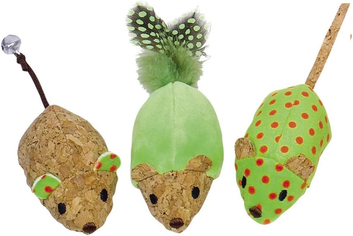 Nobby 80267 Plush Mouse with Catnip 30 G