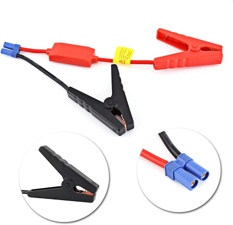 Jumper Cable, Plug and Play Convenient Jump Start Cable, for Car Jump Portable Starters Car Battery Connection