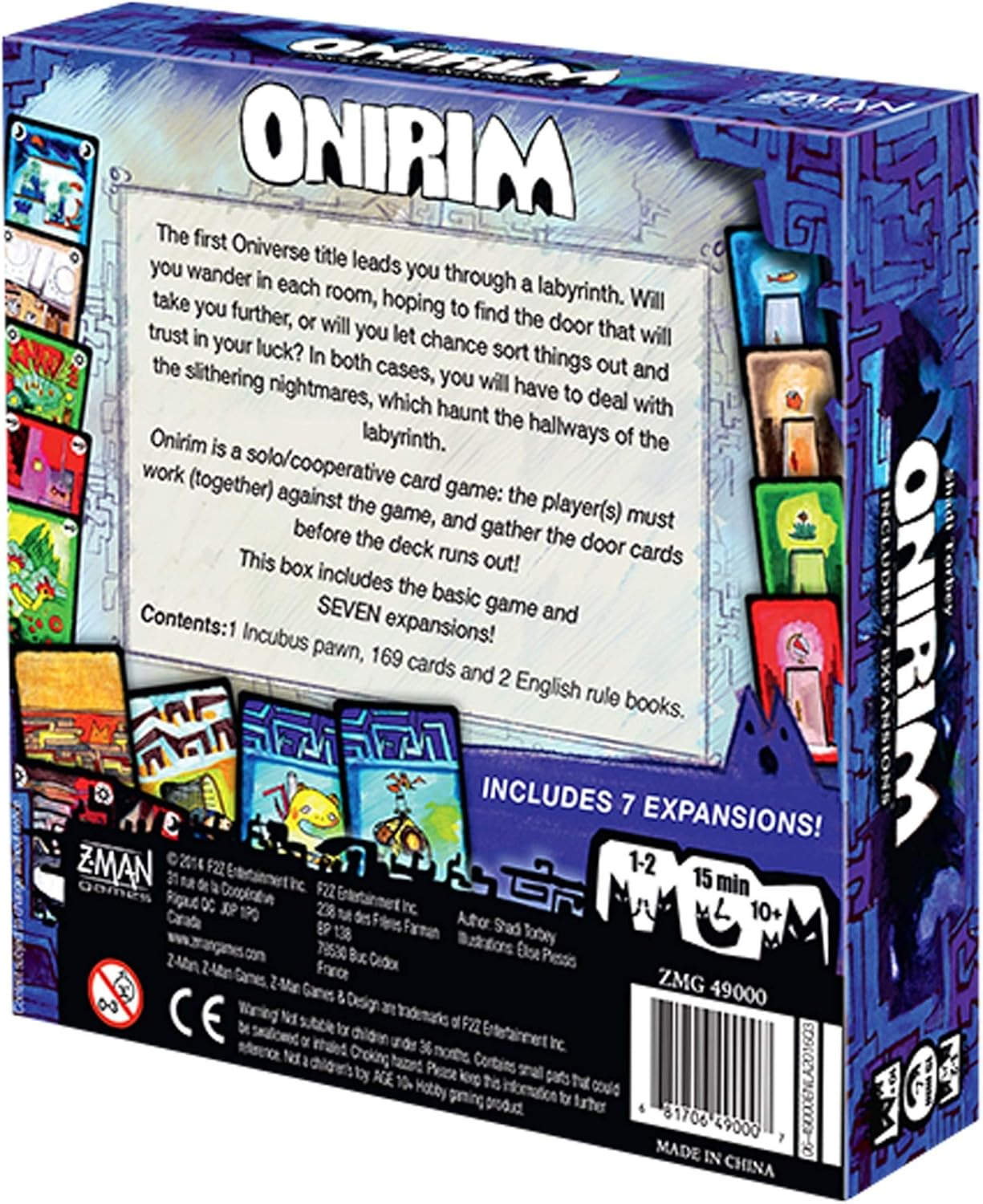 Onirim Card Game) image number 1