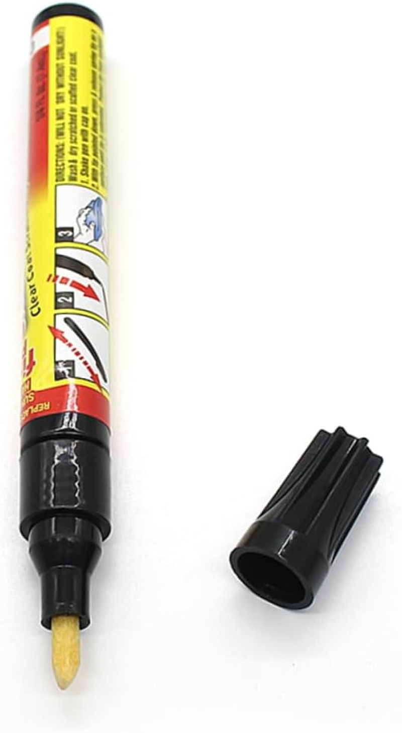 Anneome 3Pcs Auto Scratch Repair Pen Car Paint Scratch Repair Grey Oil-Based Pen image number 6