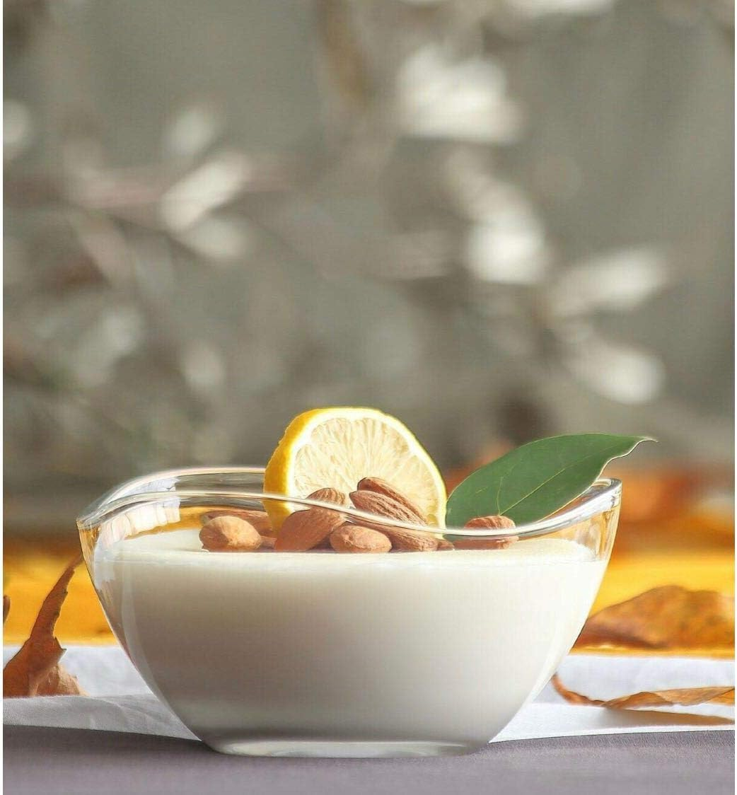 EISIA Set of 6 310 Ml Glass Serving Bowls, Dessert Bowls, Salad Bowls Made of Glass image number 2