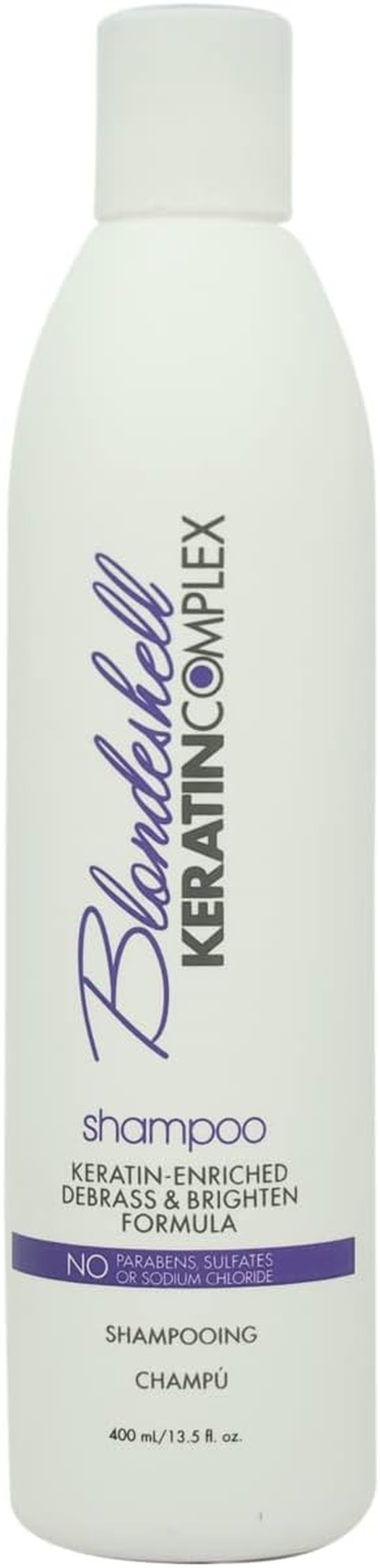 Keratin Complex Blondeshell Debrass and Brighten Shampoo by Keratin Complex for Unisex - 13.5 Oz Shampoo, 399.25 Millilitre