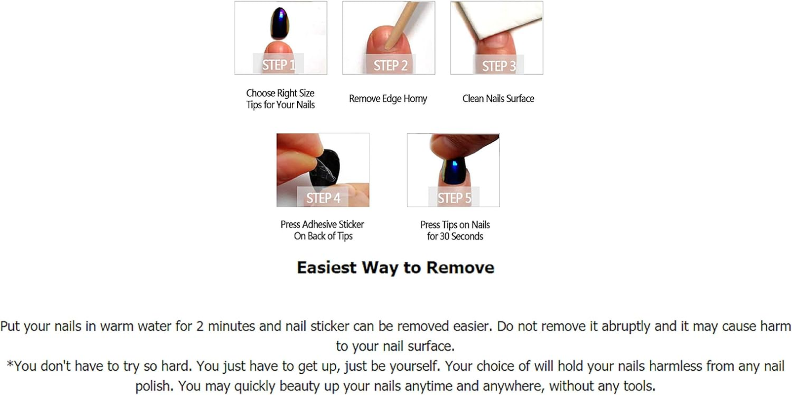 VIKSON INTERNATIONAL Gorgeous 24 Pcs/Set of BLUE Matte Finish Full Cover Fake Nail Long Fake Artificial Nails with 1 Nail Glue STICKER SHEET.