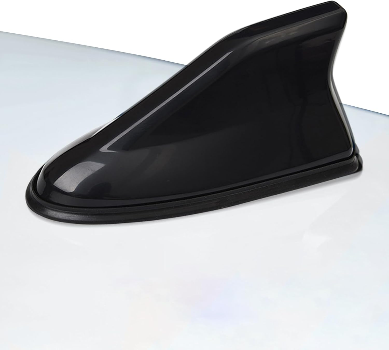 PUCHEN Car Shark Fin Antenna, Universal Roof Top Radio & Navigation Antenna, Waterproof Adhesive, Easy Install, Black image number 6