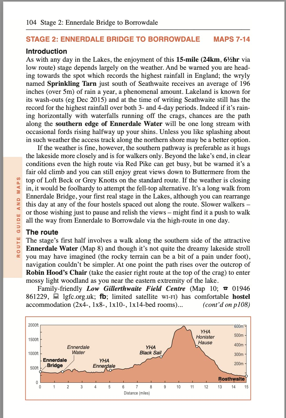 Coast to Coast Path: British Walking Guide: - St Bees to Robin Hood'S Bay Includes 109 Large-Scale Walking Maps (1:20,000) & Guides to 33 Towns and Villages - Planning, Places to Stay, Places to Eat image number 6