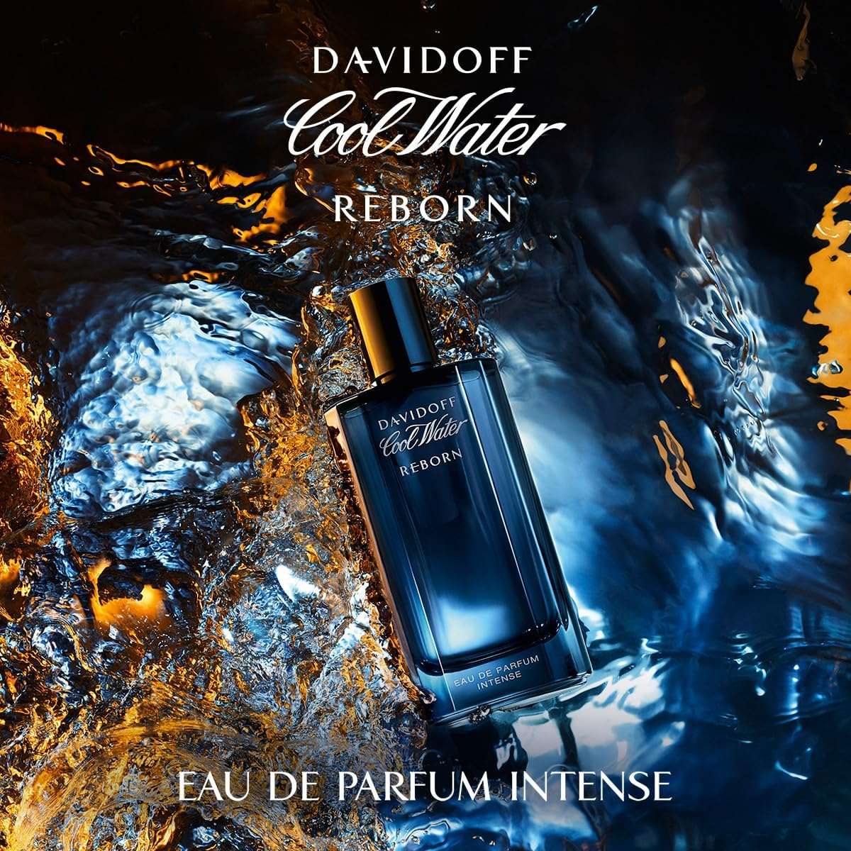 Davidoff Cool Water Reborn Eau De Parfum Intense for Men 100Ml image number 1