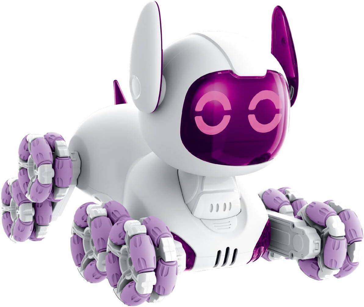 Robot Dog, Stunt RC Car, Transformable, Touch Sensing, Watch Remote Control, Dual Control Robot Toy, Mecanum Wheels, Children'S Birthday Gift (Pink) image number 2